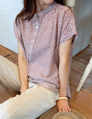 雛菊棉質襯衫C052040